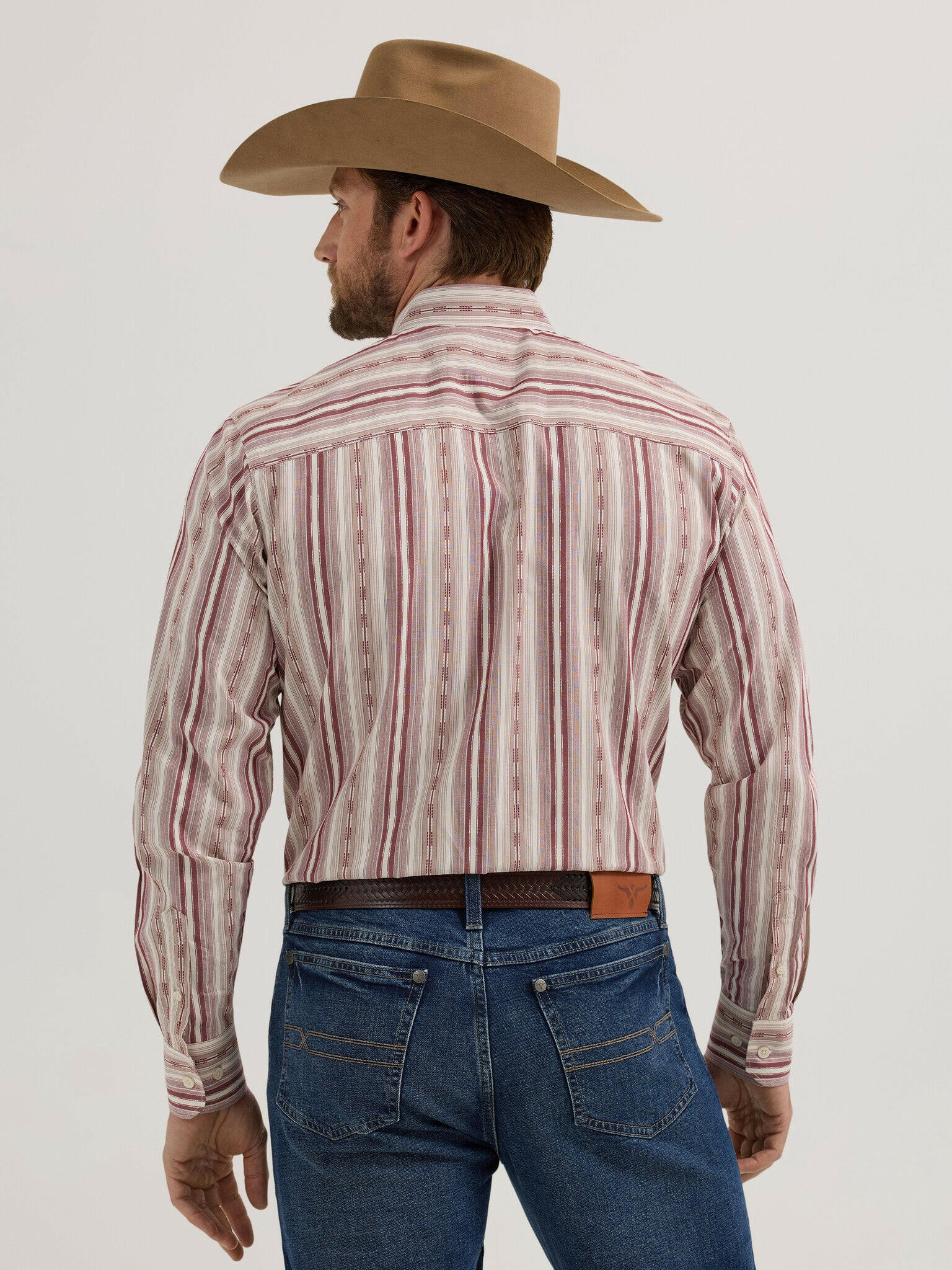 Wrangler Men's Cody Johnson Classic Fit Button Down Shirt.