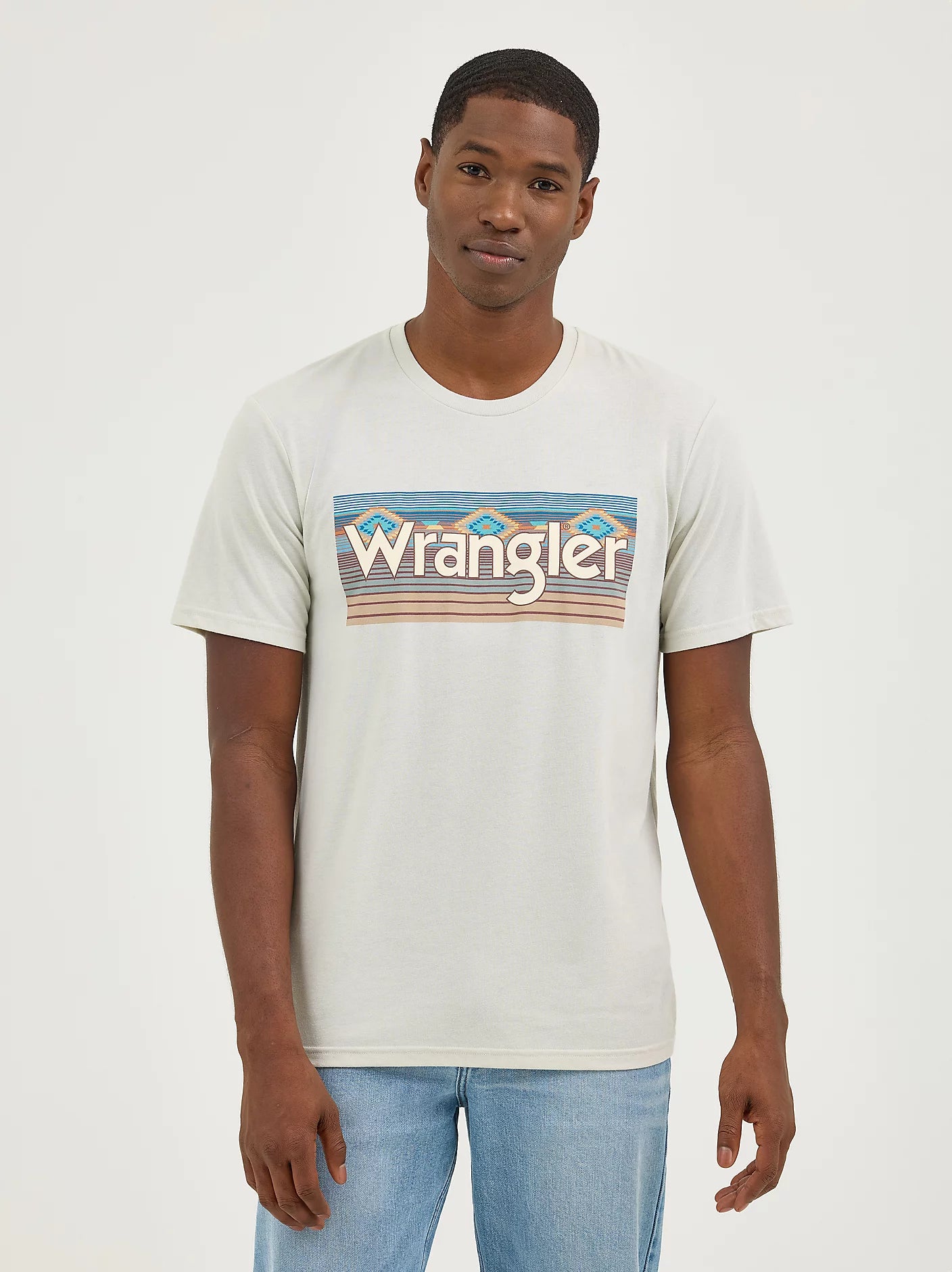 Wrangler Men's Southwestern Logo Tee.