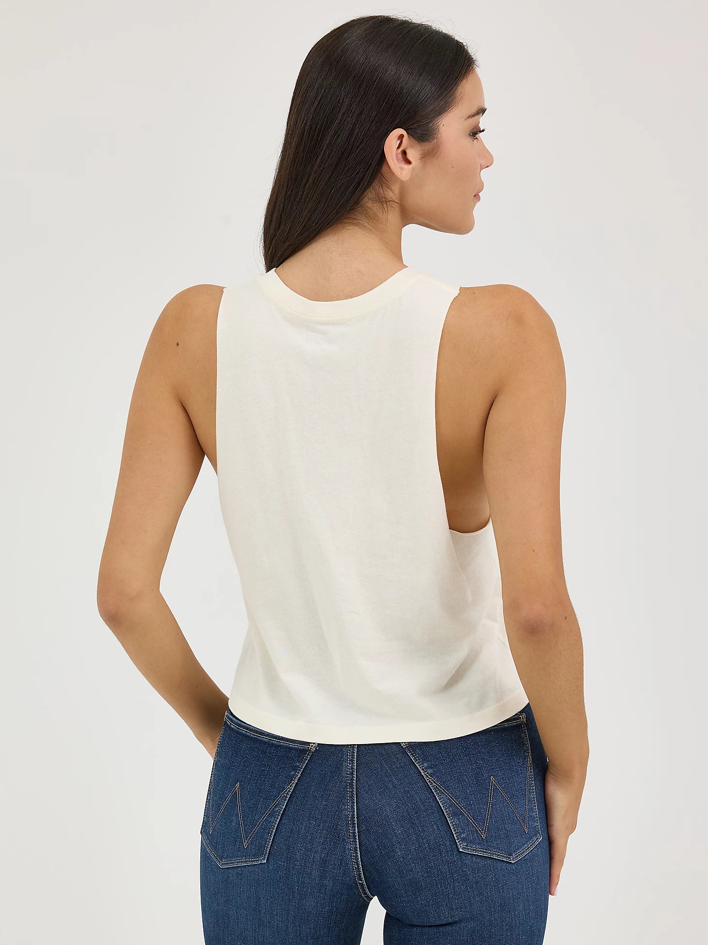 Wrangler Women's Festival Crop Graphic Tank.