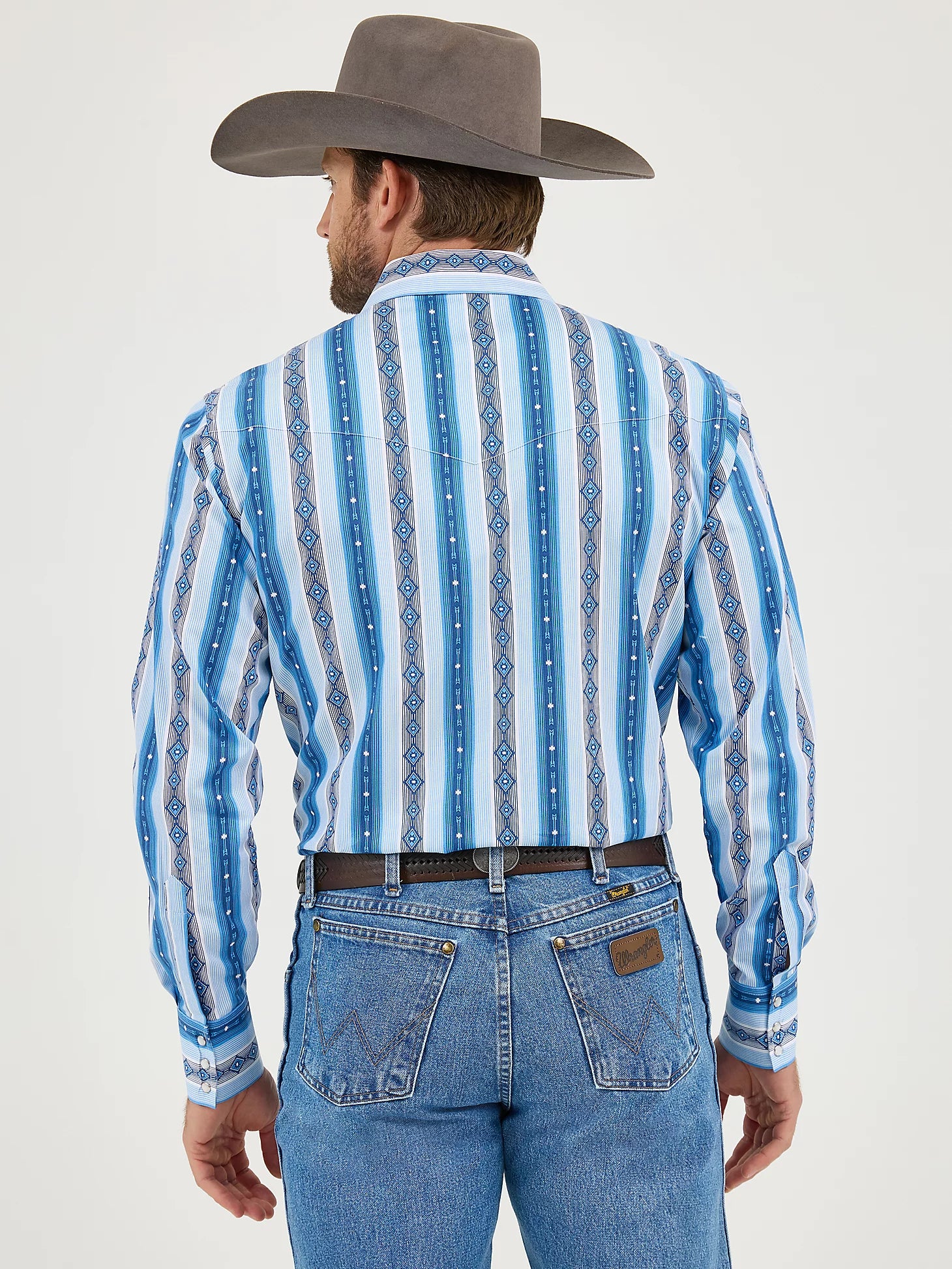 Wrangler Men's Checotah Snap Front Shirt.