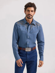 Wrangler Men's Rodeo Ben Snap Front Shirt.