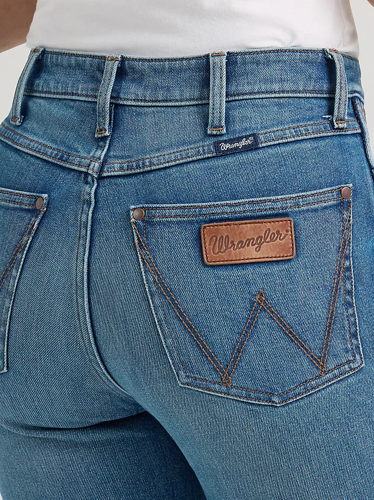 Wrangler Women's Retro Bailey High Rise Flare Jean.