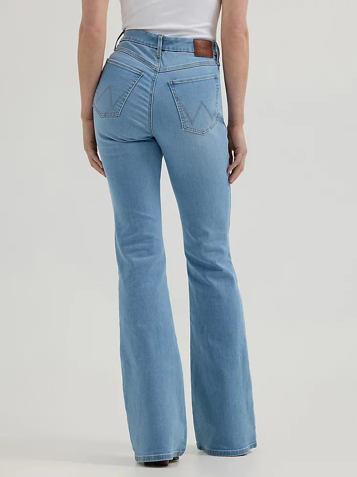 Wrangler Women's Bespoke High Rise Flare Jean.