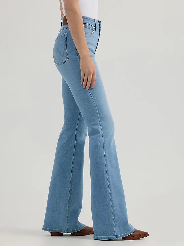 Wrangler Women's Bespoke High Rise Flare Jean.