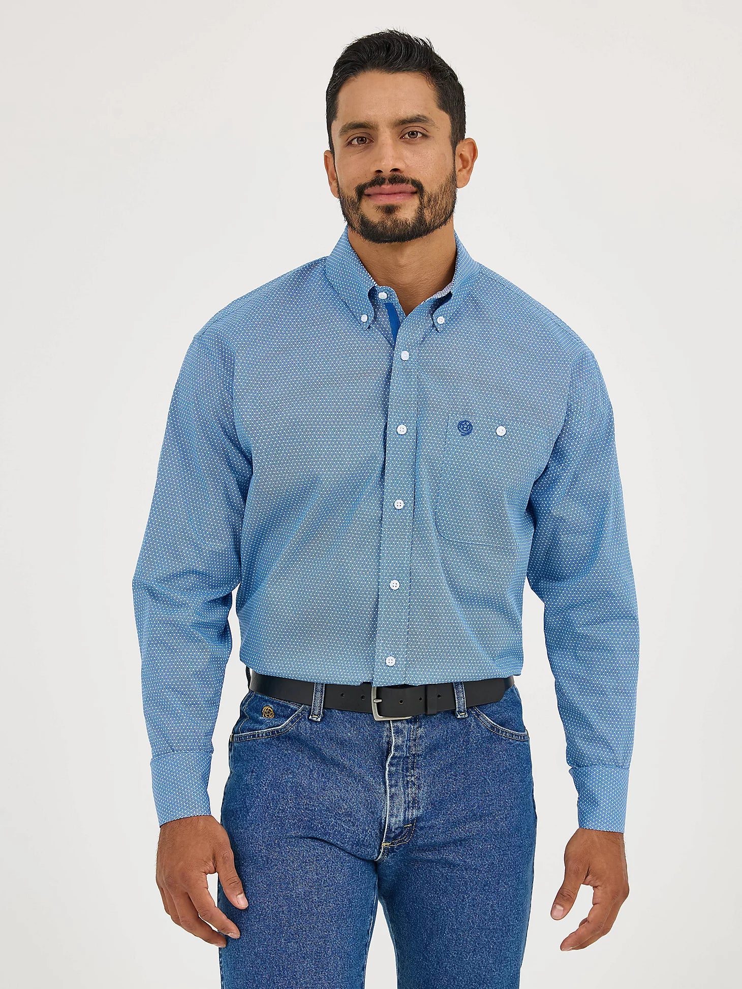 Wrangler Men's George Strait Button Down Shirt 2365377 | Corral Western ...