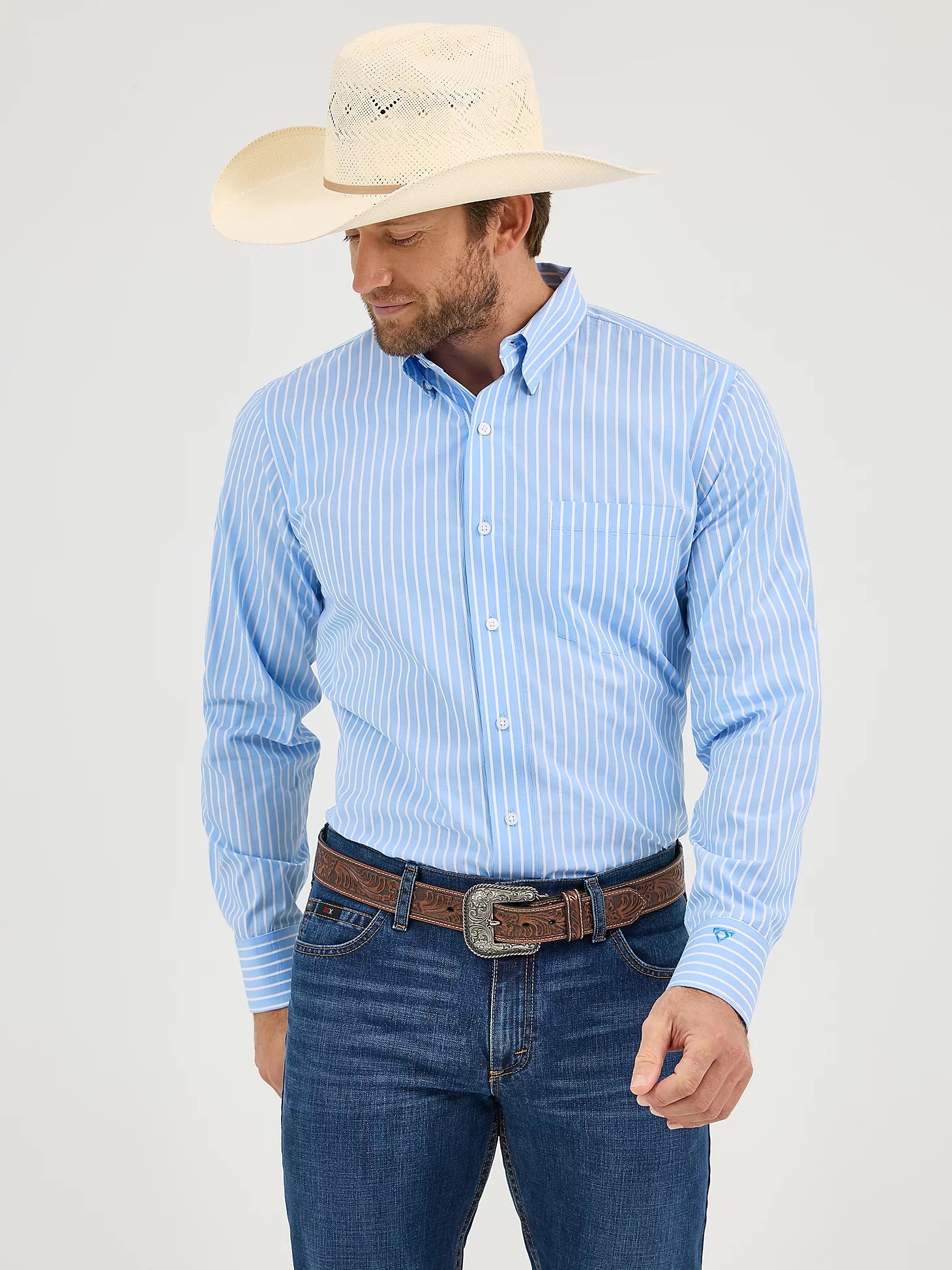 Wrangler Men's Cody Johnson Button Down Shirt