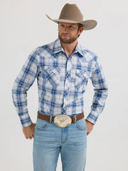 Wrangler Men's Retro Plaid Snap Front Shirt