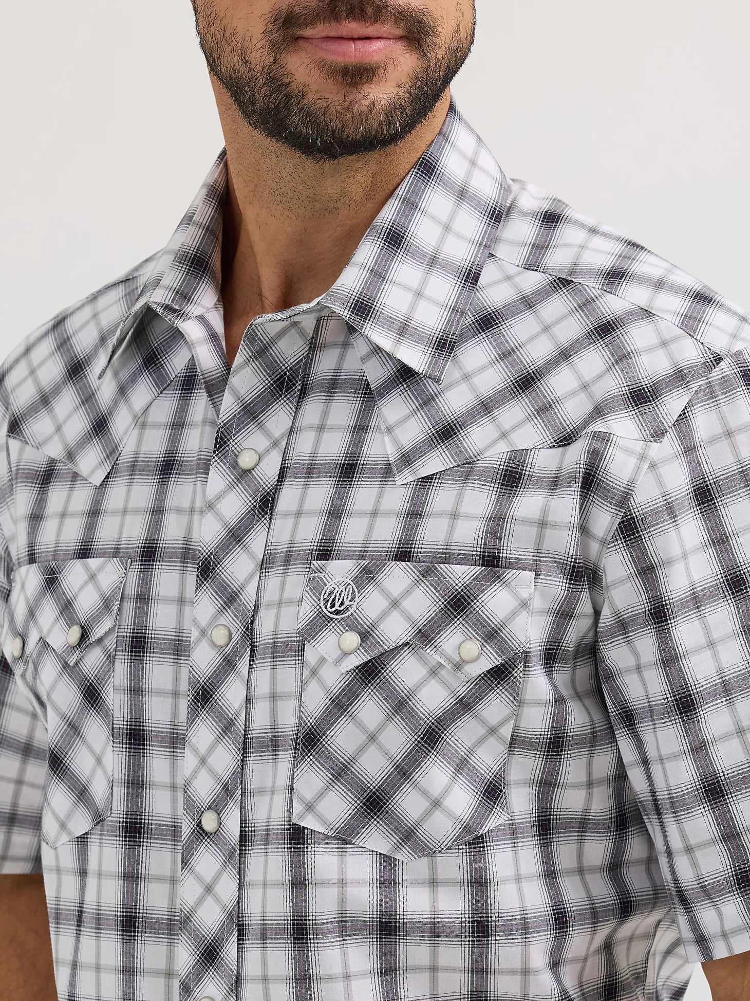 Wrangler Men's Retro Plaid Snap Front Shirt
