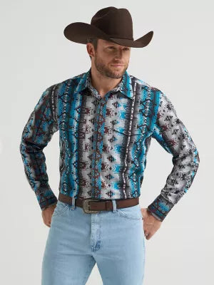 Wrangler Men's Checotah Long Sleeve Shirt 2369468