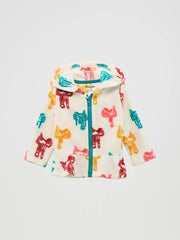 Wrangler Infant/Toddler Girl's White Fleece Saddle Print Jacket 2371940