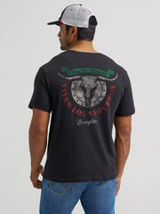 Wrangler Men's Phantom Black Viva La Tradicion Tee 2375728