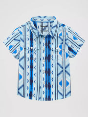 Wrangler Boy's Icy Checotah Snap Front Shirt 2378883