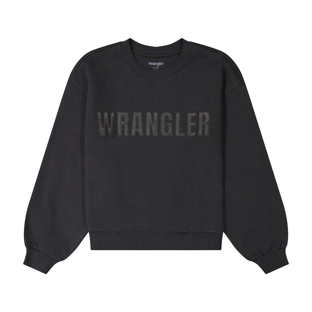 Wrangler Women's Black Beauty Oversized Sweatshirt 112384028