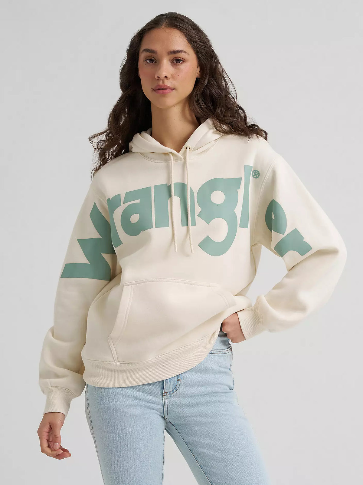 Wrangler Women's Frozen Pond Wide Open Spaces Logo Hoodie 2385431