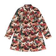 Wrangler Girl's Long Sleeve Horse Print Dress 112385518