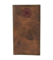 Roughy Weathered Havana Rodeo Wallet.