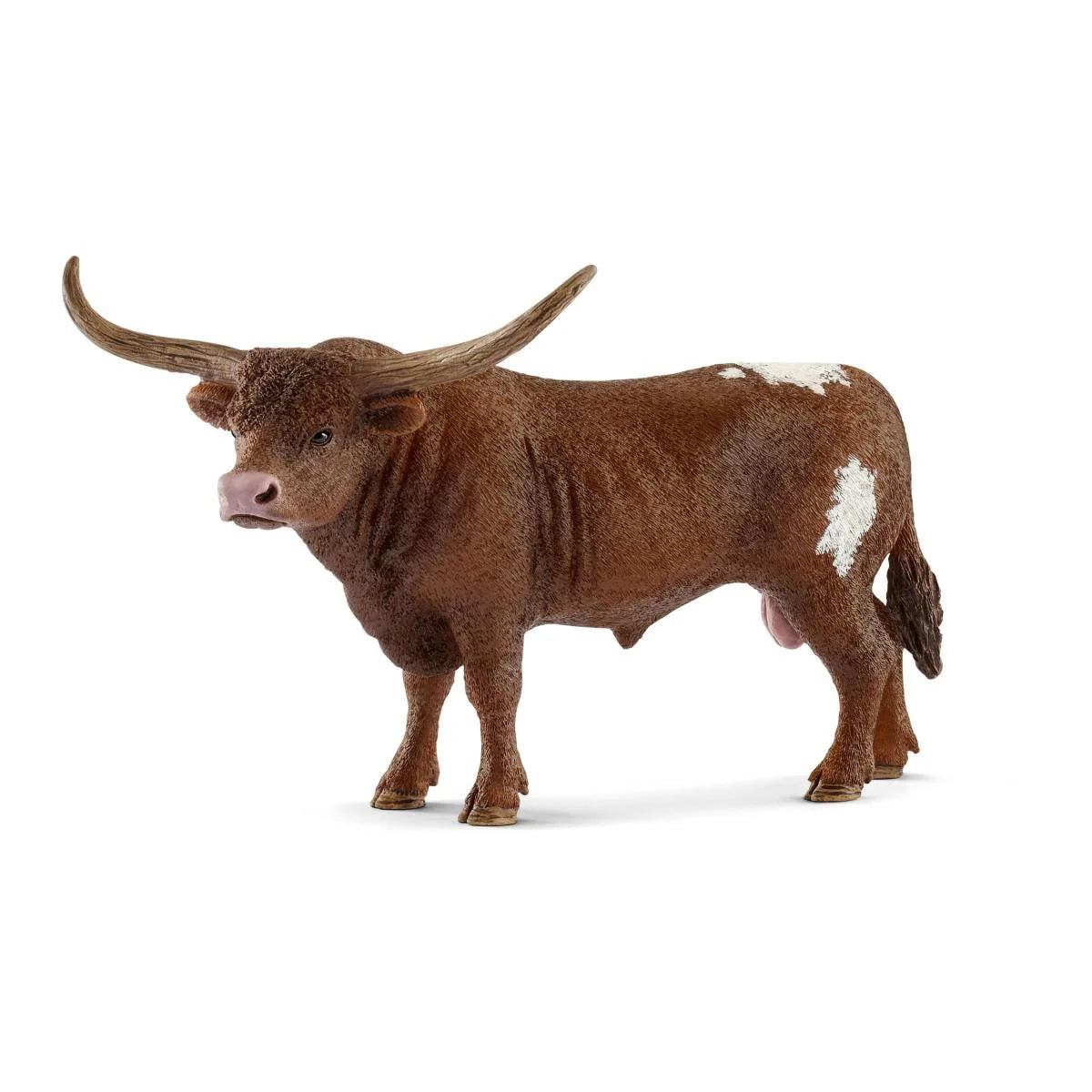 Schleich Longhorn Bull Action Figure 13866