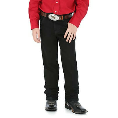 Boy's Wrangler Cowboy Cut Original Fit Jean 13MWBBK (8-16).