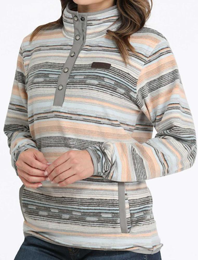 Cinch Women's Striped Polar Fleece MAK9909004