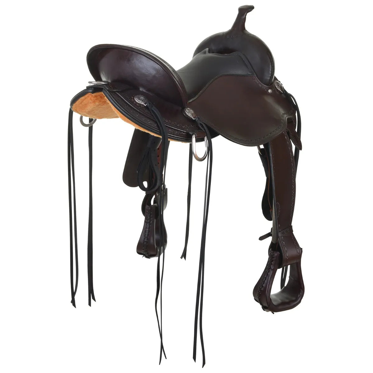 Circle Y Salt River Flex2 15" Trail Saddle 1667-1501-05