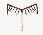 Cowboy Tack Chocolate Harness Leather Breastcollar.