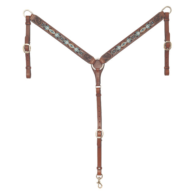 Circle Y Buckskin Breast Collar 1072-20-S5