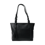 Rugged Earth Leather Shoulder Purse.