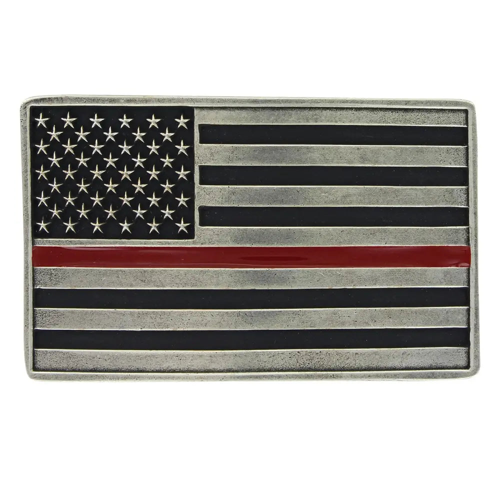 Montana Silversmiths Thin Red Line Trophy Buckle A644TRL