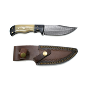 Titan Damascus Steel Hunting Knife TD-170