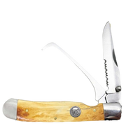 Whiskey Bent Burnt Bone Hoofpick Knife WB20-16