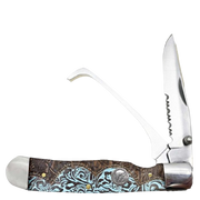 Whiskey Bent Tooled Country Hoofpick Knife WB20-38