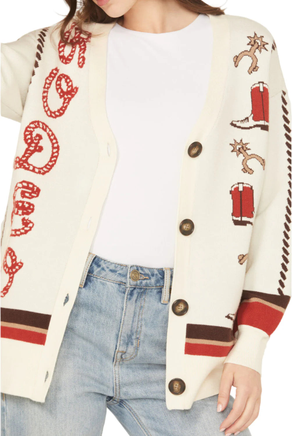 Cruel Girl Women's Retro Cardigan CWK7519001