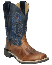 Smoky Mountain Boy's Blue Rustler Boot 3509C