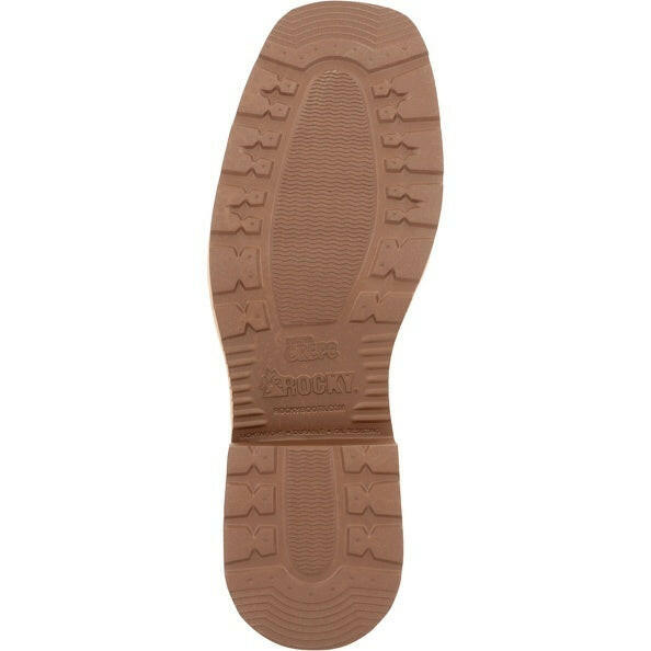 Rocky Men's MonoCrepe Waterproof Western Boot.