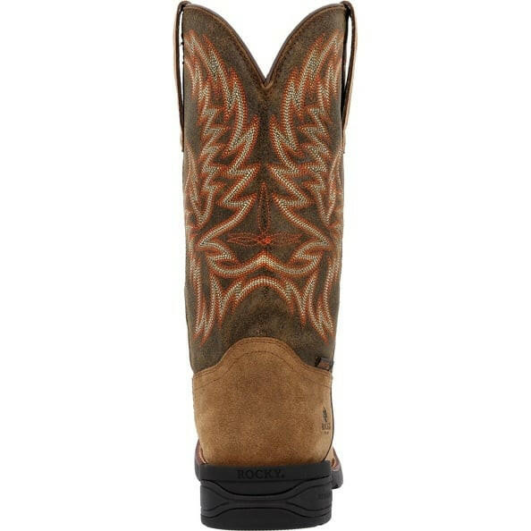 Rocky Men's Composite Toe Waterproof Bronco Work Boot.