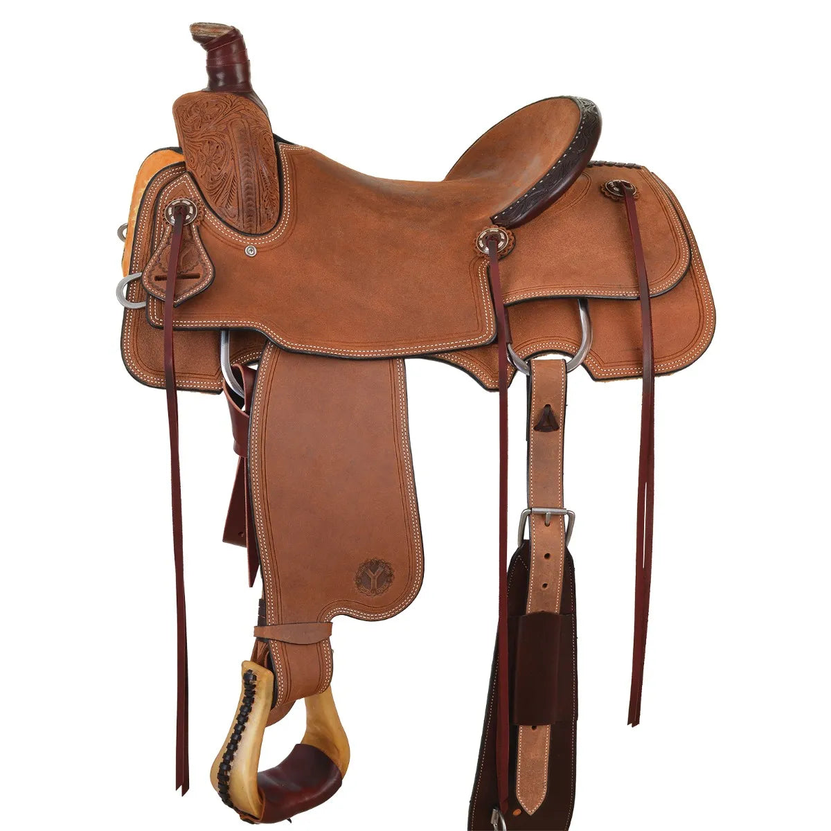 Circle Y Wheatland 15.5" Rancher Saddle 2122-9551-05