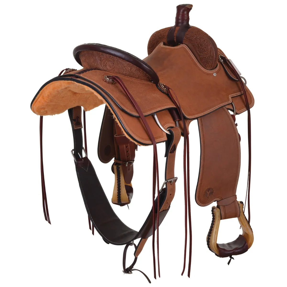 Circle Y Wheatland 15.5" Rancher Saddle 2122-9551-05