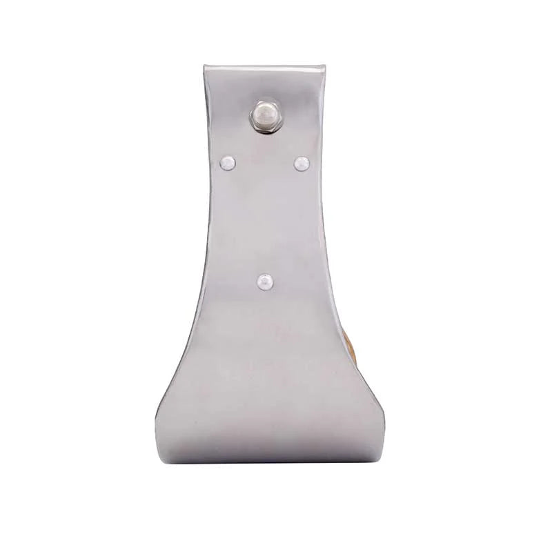 Equi-Sky Stainless Steel Covered 4" Wooden Stirrups 215670