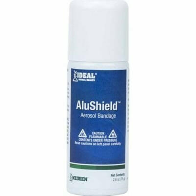 AluShield Aersol Bandage.