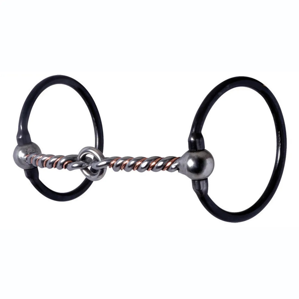 Reinsman Black Tie D Ring Bit 228