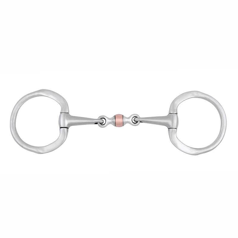 Metalab 3 Piece Eggbutt Snaffle Bit 230601.