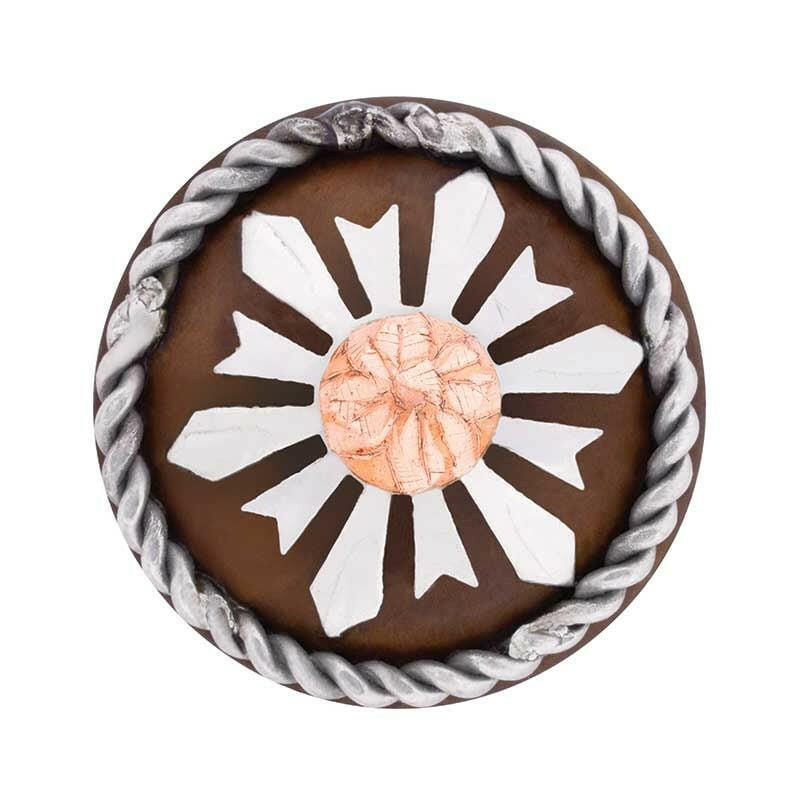 Antique Snow Flake Concho 1.5".