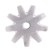Cowboy Tack Stainless Steel Brushed 9 Point Rowel 258390