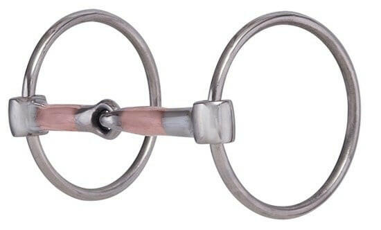 AHE O Ring Copper Snaffle Bit.