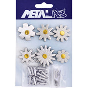 Metalab Stainless Steel Brushed Spur Rowes Card 276900