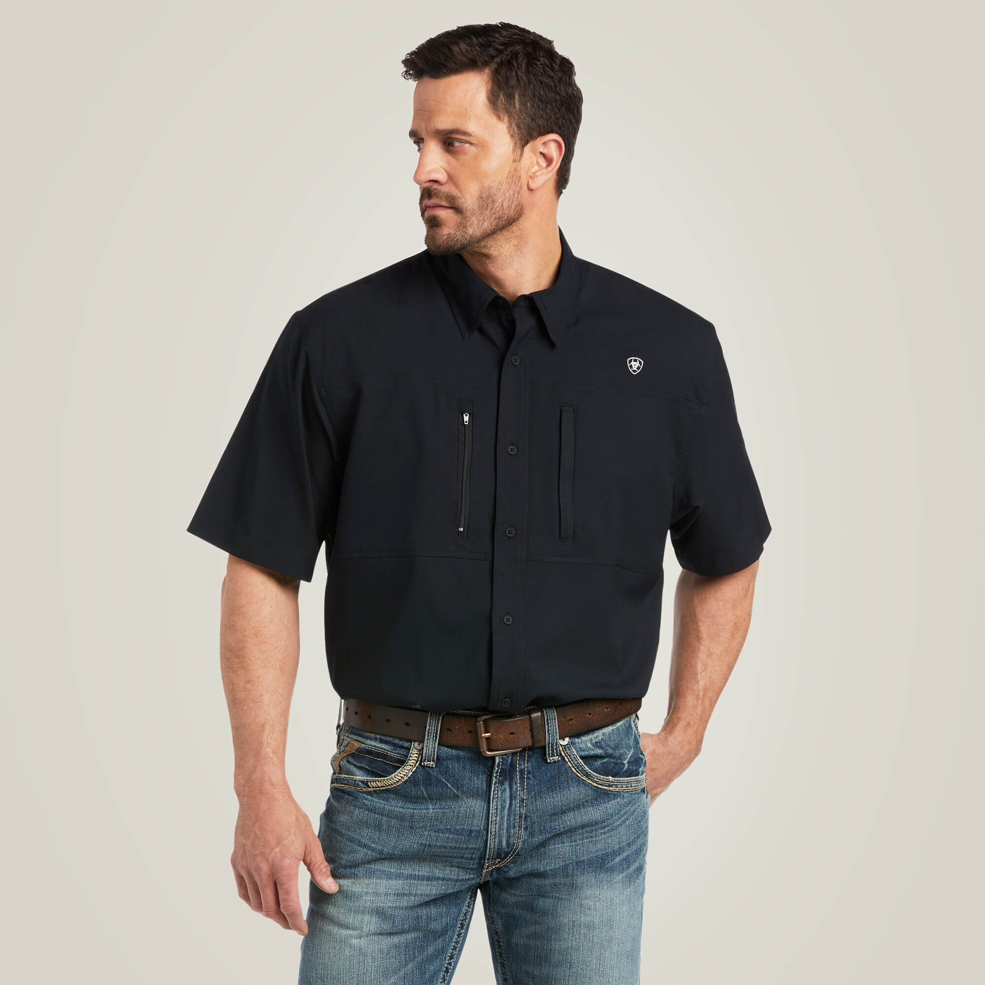Men’s Ariat VentTEK Classic Fit Button Down Shirt