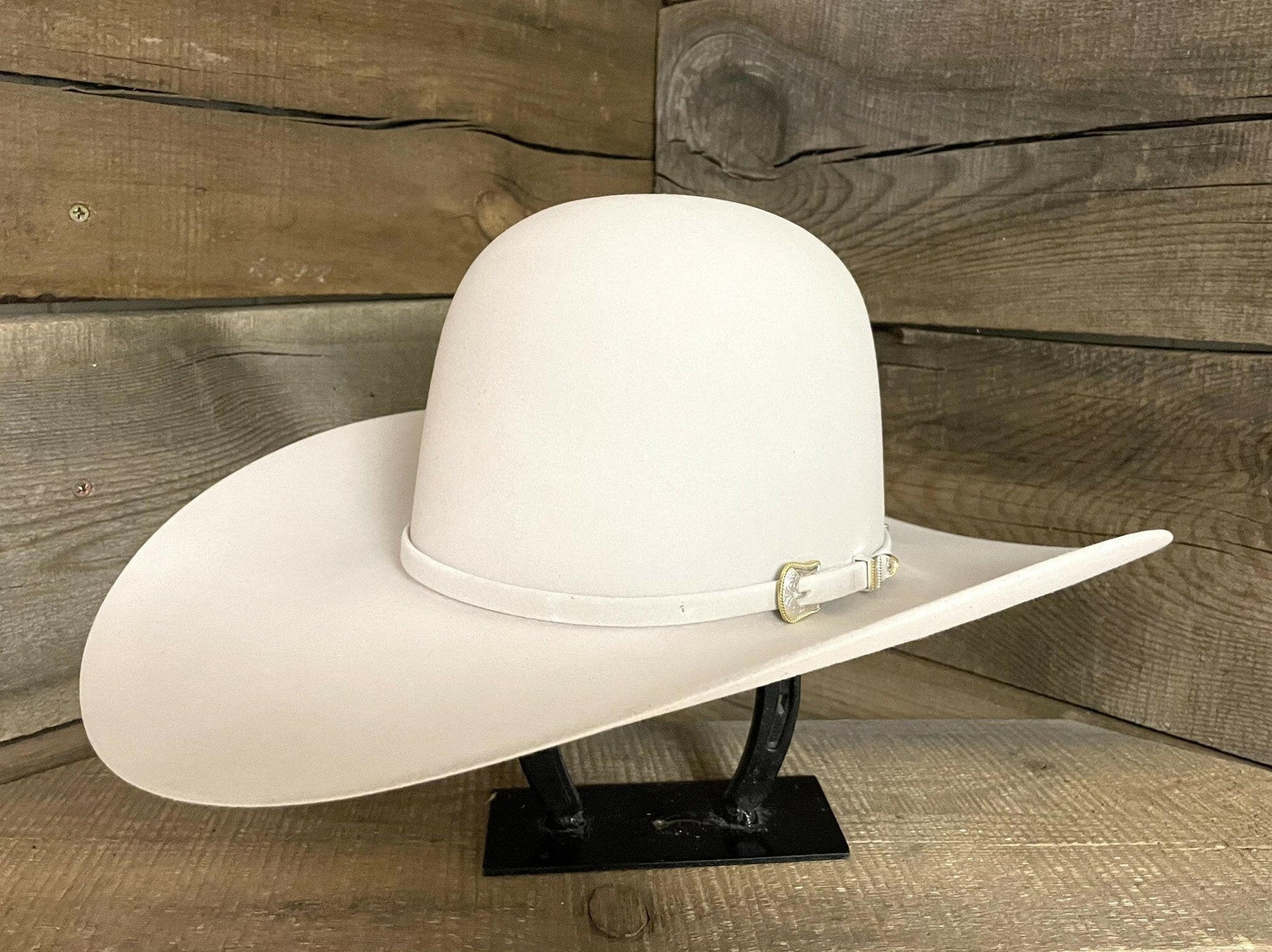 American Hat Co. 10X Silver Sand 4 1/4" Brim Felt.