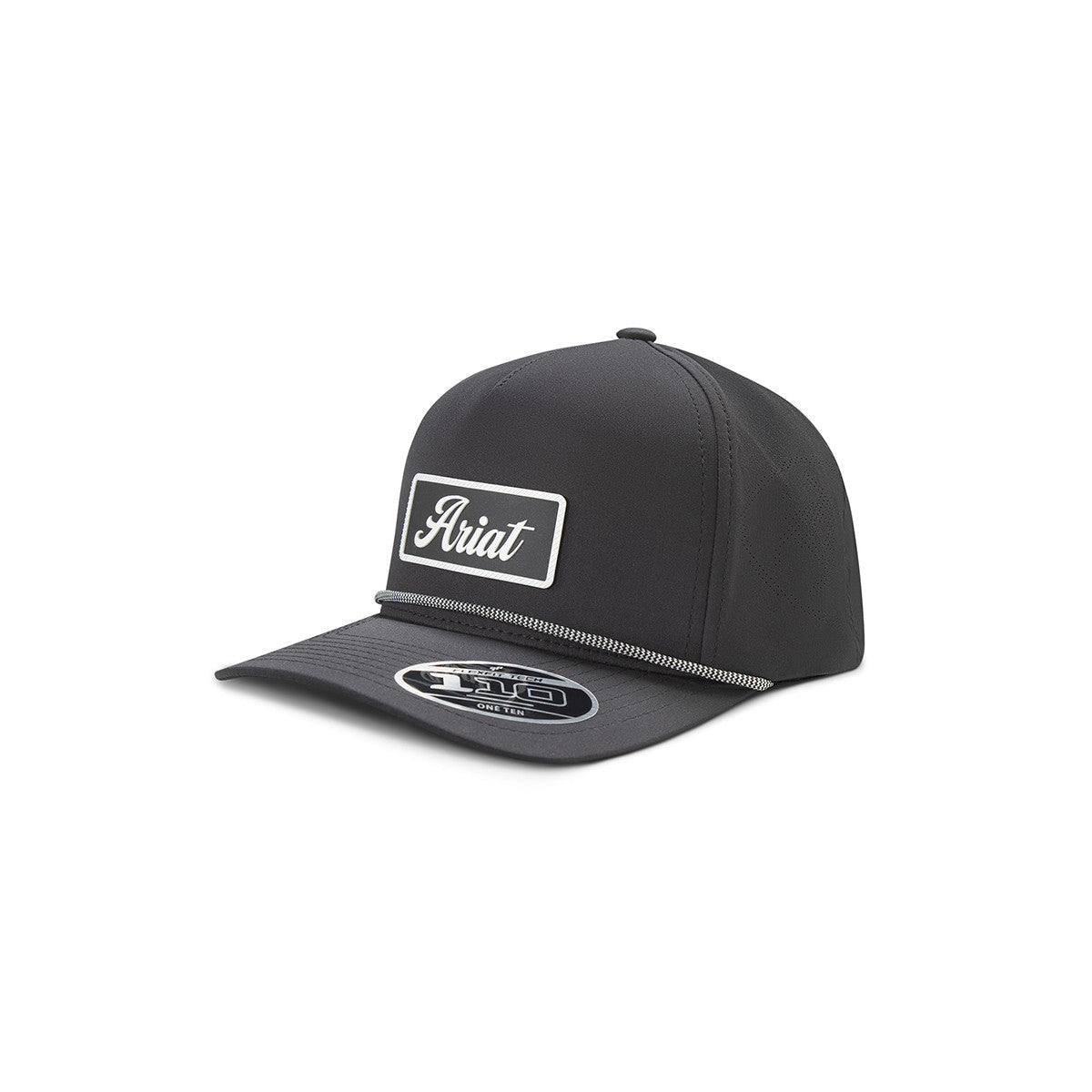 Ariat Black Rubber Patch Snapback Cap A300095601