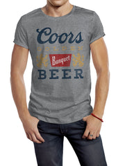Tee Luv Men's Coors Heather Grey Tee 34846