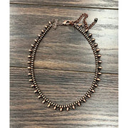ISAC Trading Copper Navajo Bead Necklace 736815